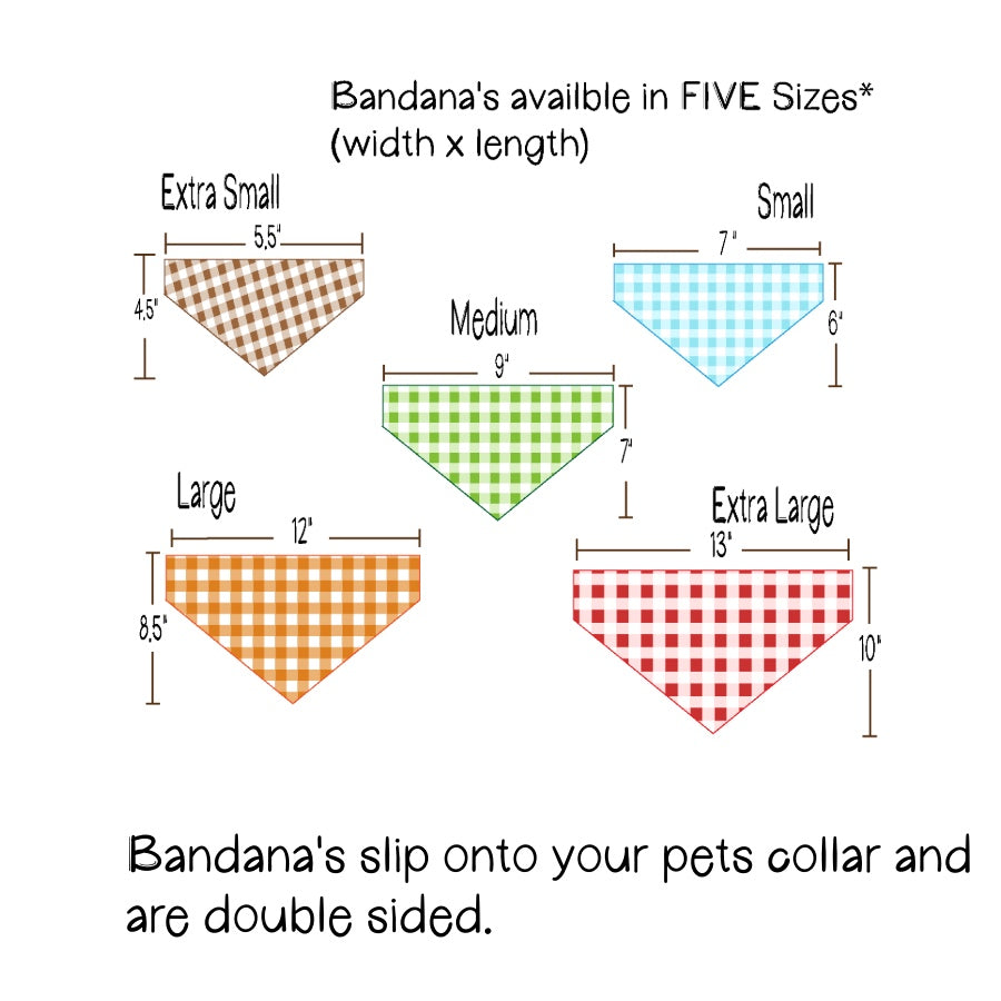 Bad to the Bone Dog Bandana |Reversible Over-the-Collar Pet Accessory
