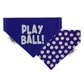 Play Ball! Dog Bandana | Reversible Baseball Pet Bandana