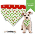 Holly Berries Reversible Dog Bandana
