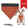 Christmas Cakes Reversible Dog Bandana