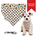 Christmas Ornaments Reversible Dog Bandana