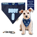 Personalized Seattle Kraken Over-the-Collar Dog Bandana