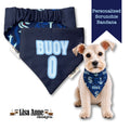 Personalized Seattle Kraken Scrunchie Dog Bandana