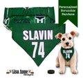 Personalized Whalers Scrunchie Dog Bandana