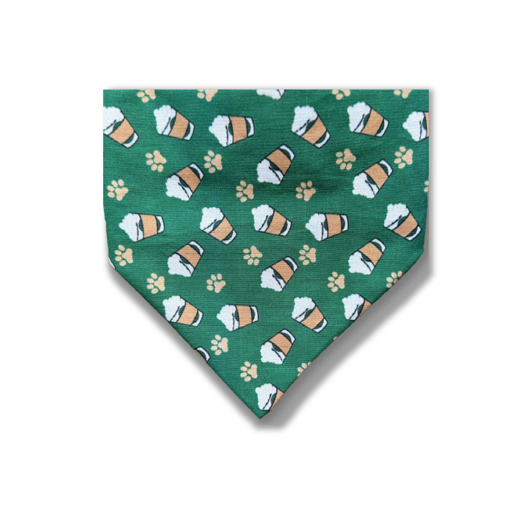 Pup Cup Exclusive Print —  Scrunchie Style Slip-On Pet Bandana