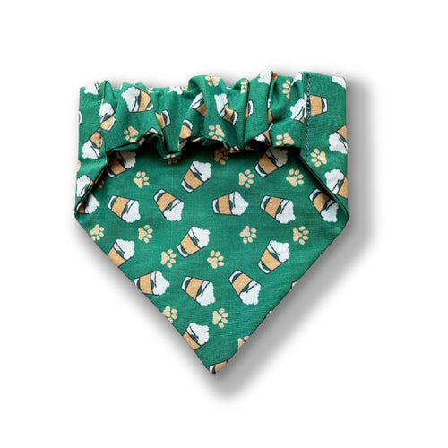 Pup Cup Exclusive Print —  Scrunchie Style Slip-On Pet Bandana