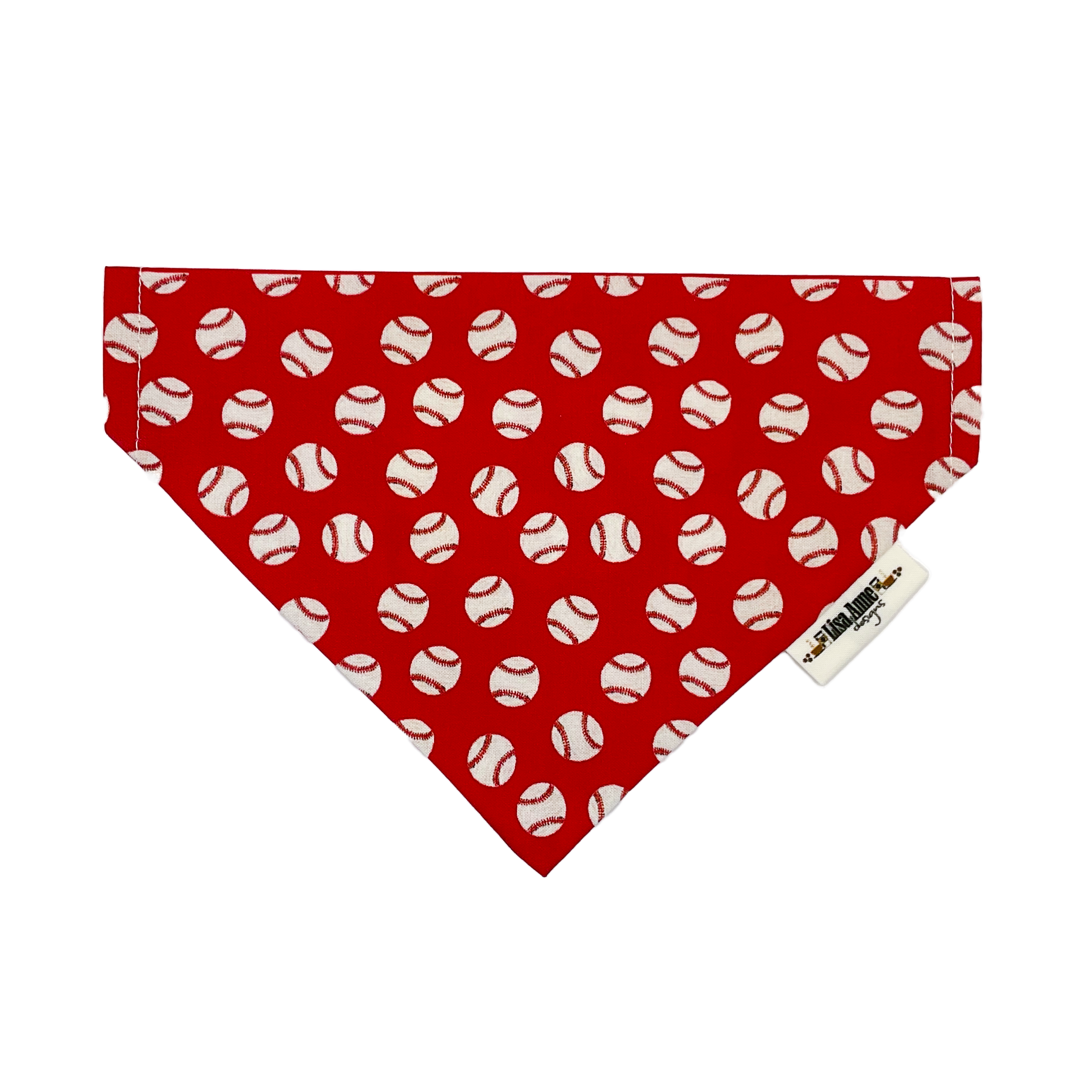 Put Me in Coach Dog Bandana | Reversible Baseball Game Day Pet Bandana
