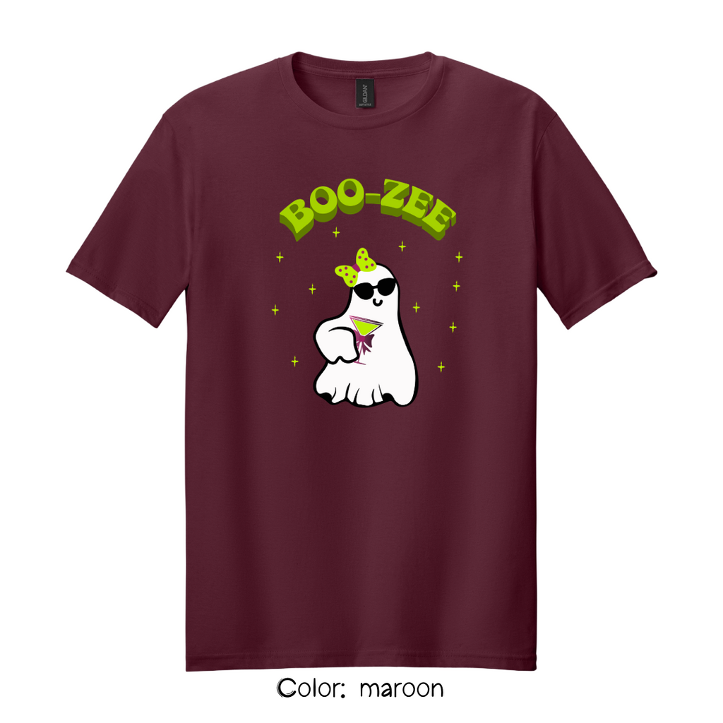 Boo-Zee T-Shirt | Funny Halloween Cocktail Tee