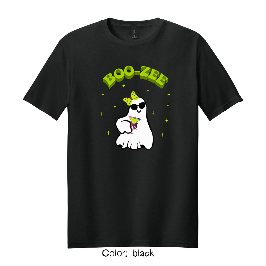 Boo-Zee T-Shirt | Funny Halloween Cocktail Tee