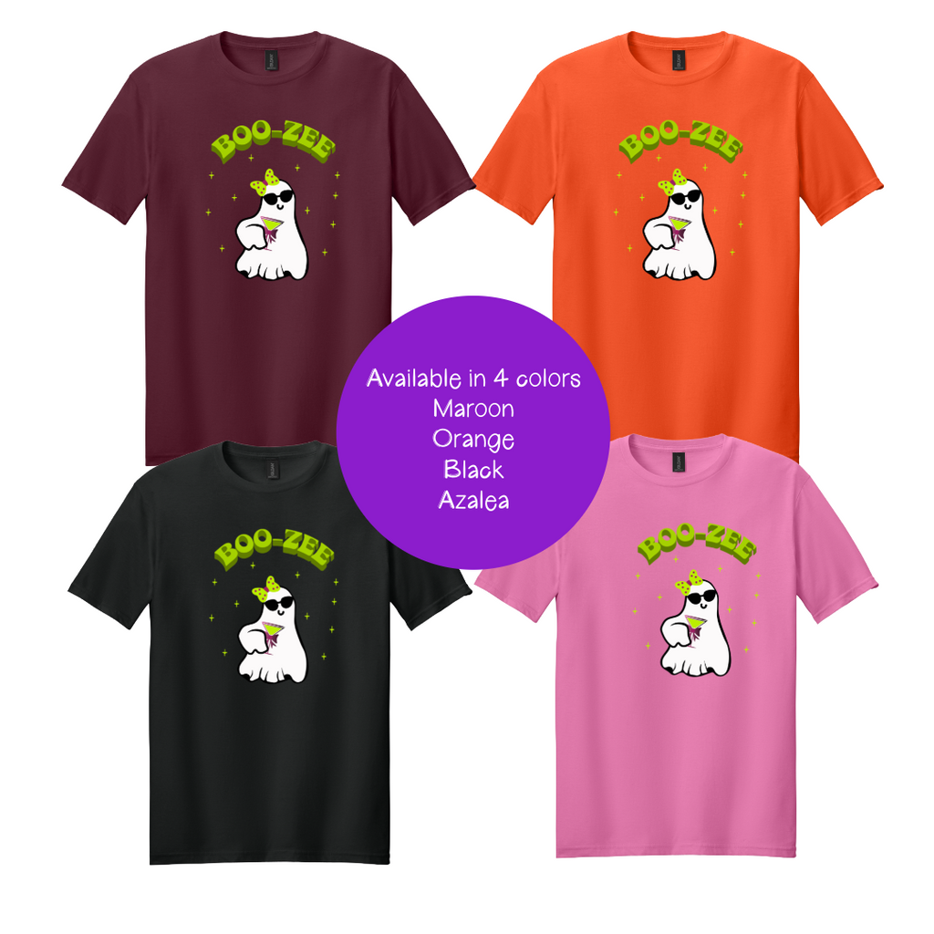 Boo-Zee T-Shirt | Funny Halloween Cocktail Tee