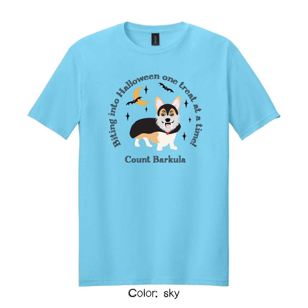Count Barkula T-Shirt | Funny Dog Halloween Tee