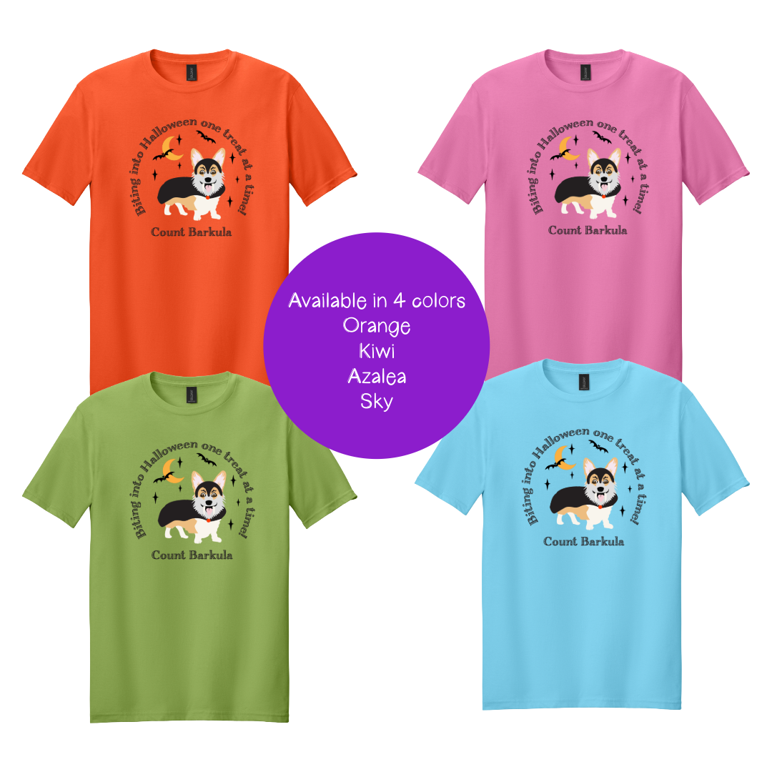 Count Barkula T-Shirt | Funny Dog Halloween Tee
