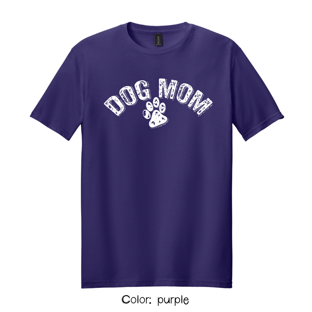 Dog Mom Paw Print T-Shirt – Cute Dog Lover Tee | Unisex Pet Parent Shirt
