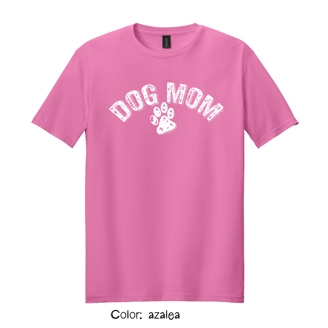Dog Mom Paw Print T-Shirt – Cute Dog Lover Tee | Unisex Pet Parent Shirt