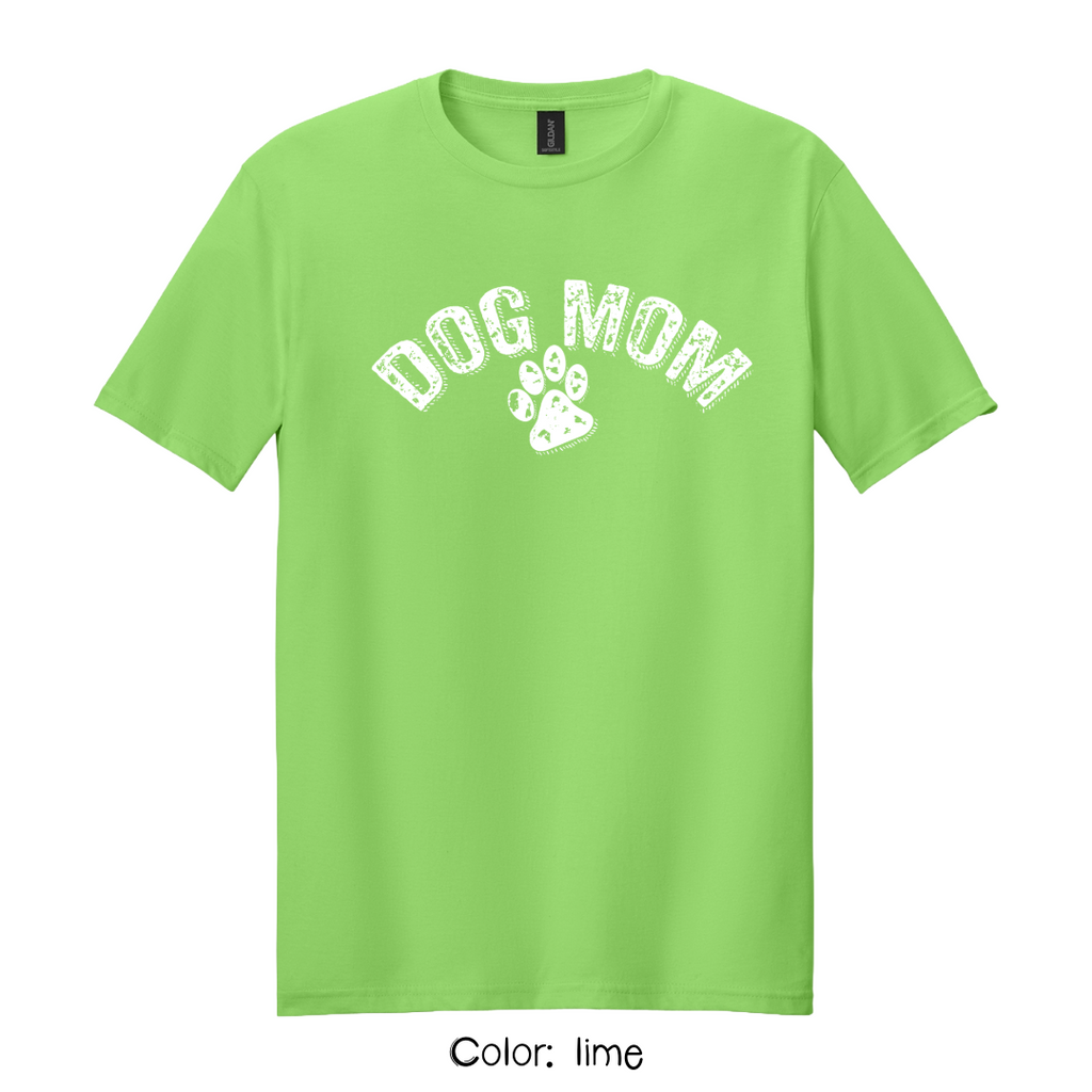 Dog Mom Paw Print T-Shirt – Cute Dog Lover Tee | Unisex Pet Parent Shirt