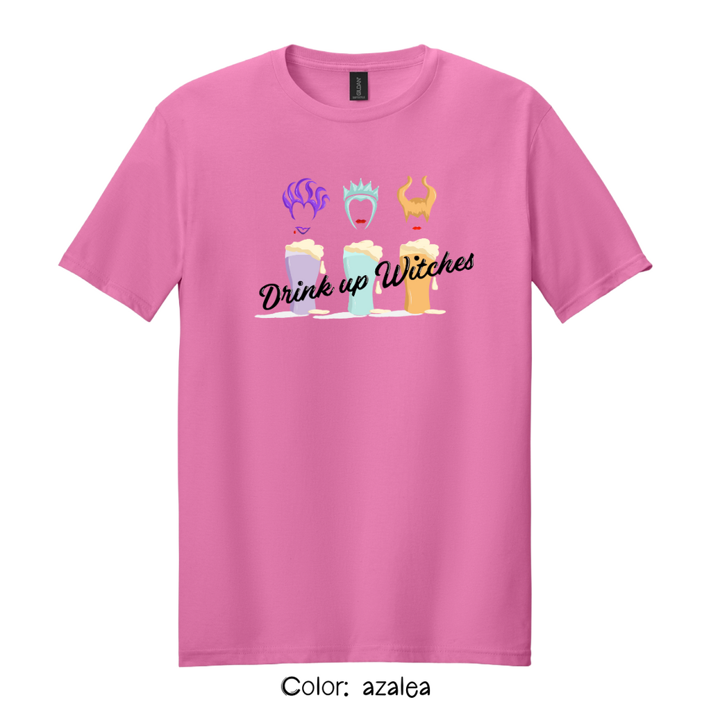 Drink Up Witches T-Shirt | Funny Halloween Graphic Tee