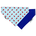 Lobster Love Dog Bandana | Reversible Coastal Pet Bandana