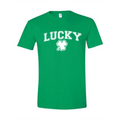 Lucky Shirt - St. Patricks day Graphic Tee | Color:  Irish Green - Unisex & Women's Sizes