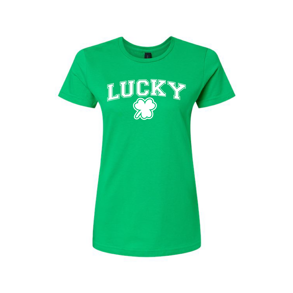 Lucky Shirt - St. Patricks day Graphic Tee | Color:  Irish Green - Unisex & Women's Sizes