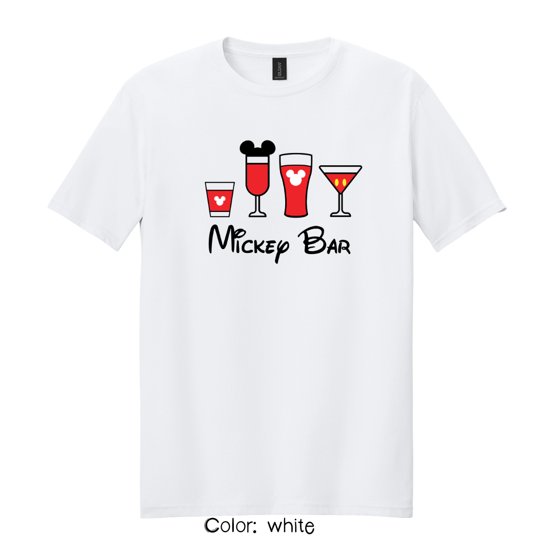 Mickey Bar T-Shirt | Park Day Adult Graphic Tee
