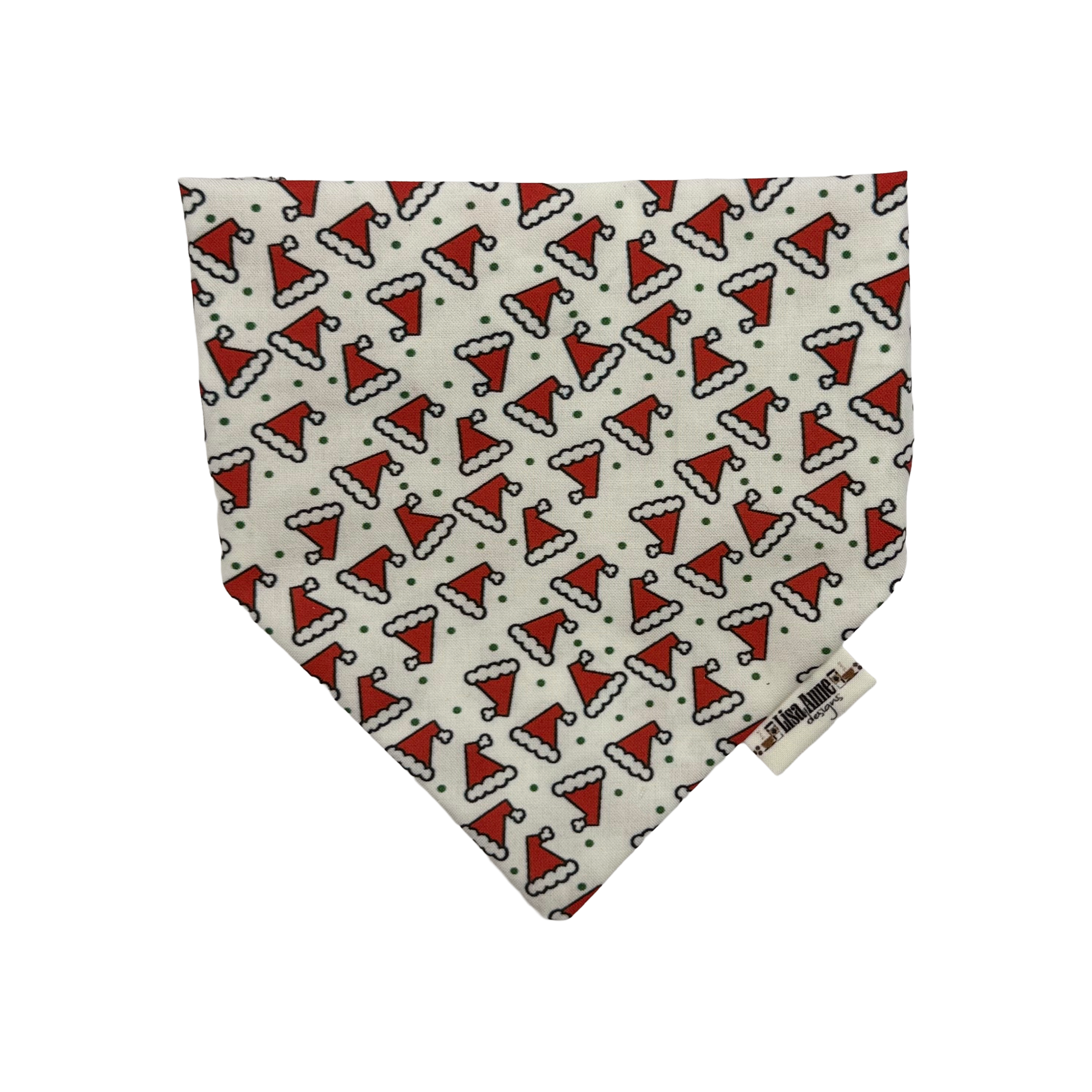 SANTA HATS LIMITED EDITION  —  Scrunchie Style Slip-On Pet Bandana