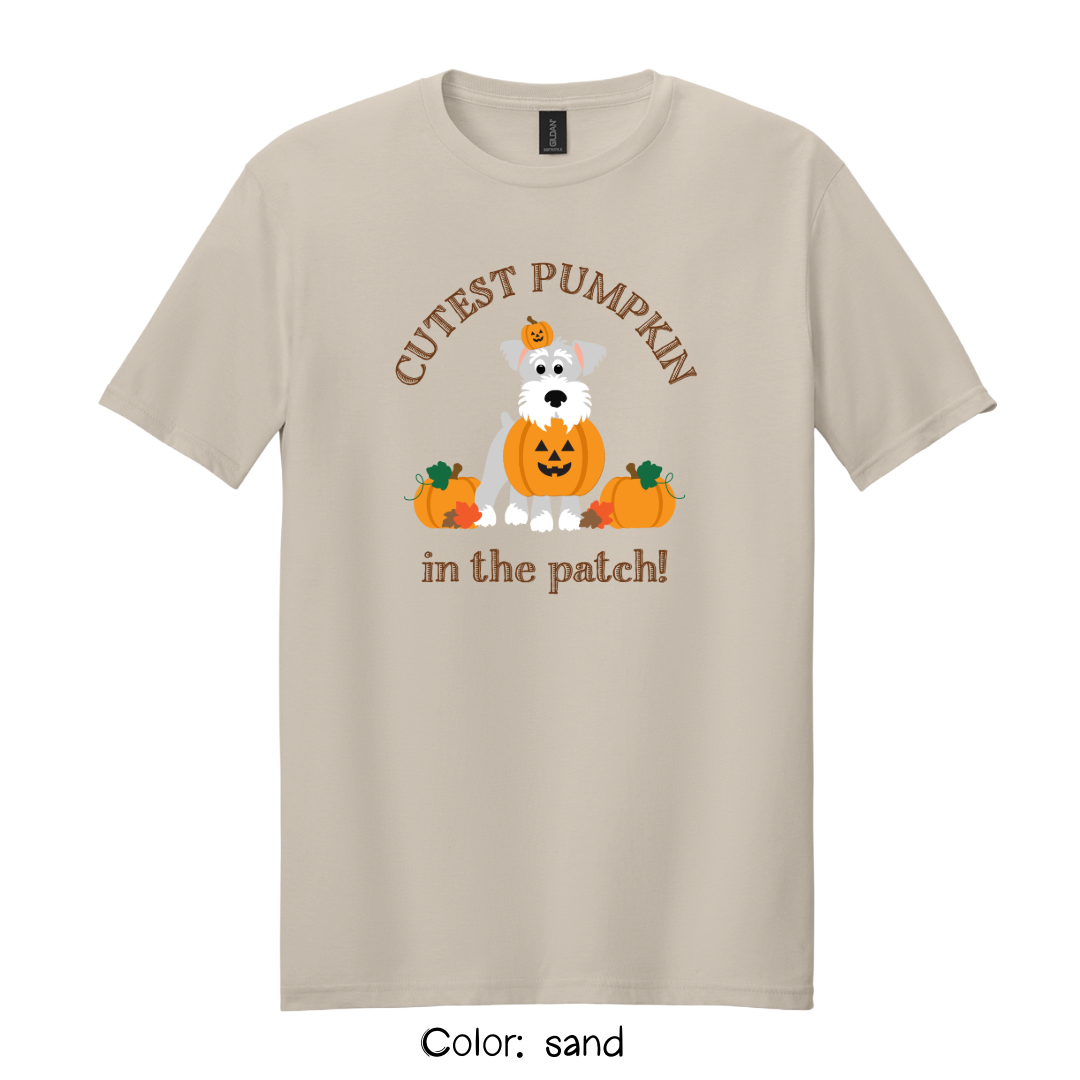 Cutest Pumpkin T-Shirt | Dog Lover Fall Graphic Tee