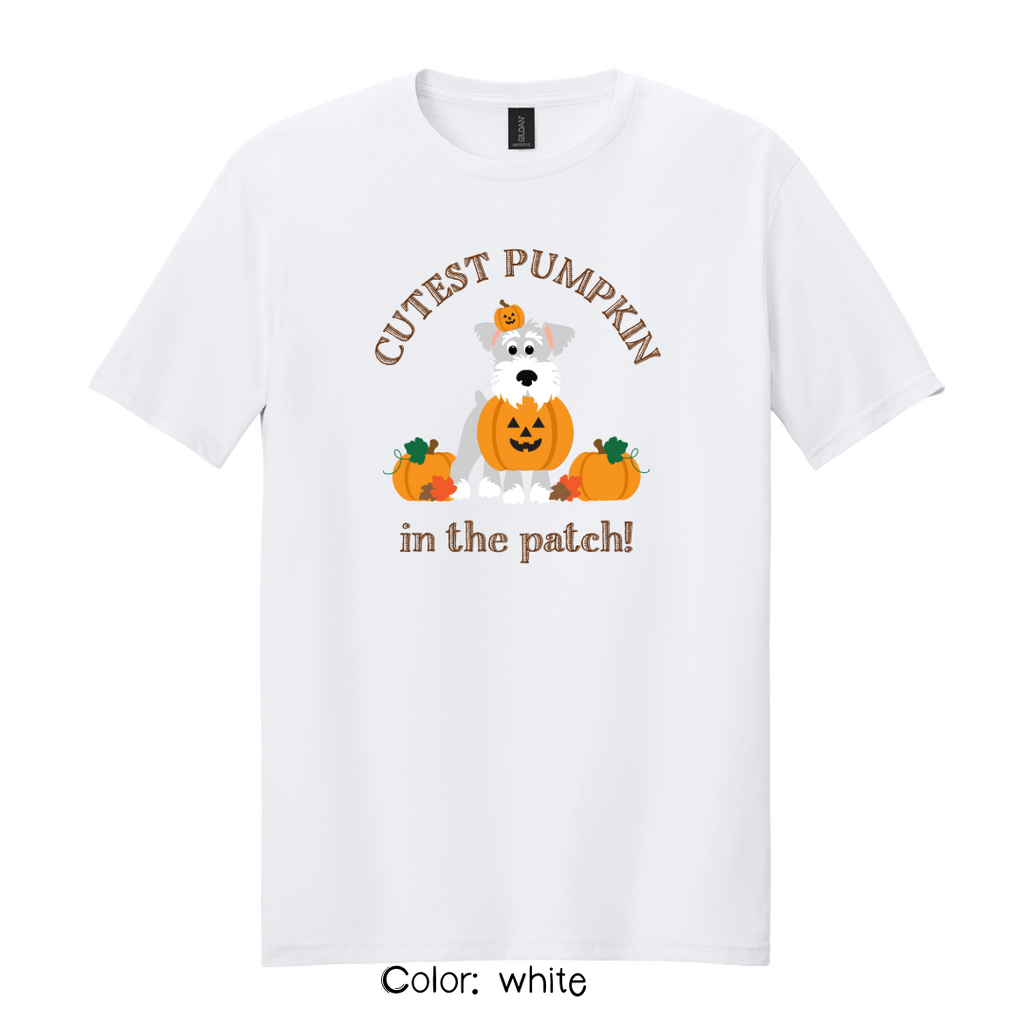 Cutest Pumpkin T-Shirt | Dog Lover Fall Graphic Tee