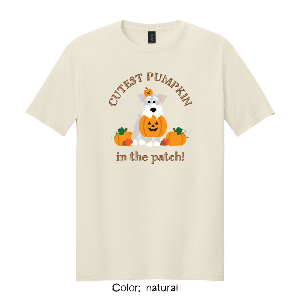 Cutest Pumpkin T-Shirt | Dog Lover Fall Graphic Tee