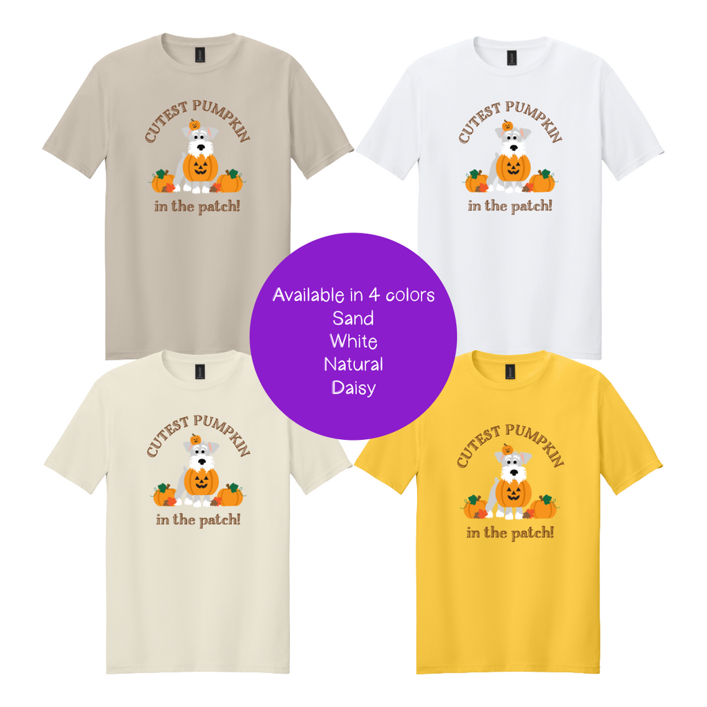 Cutest Pumpkin T-Shirt | Dog Lover Fall Graphic Tee