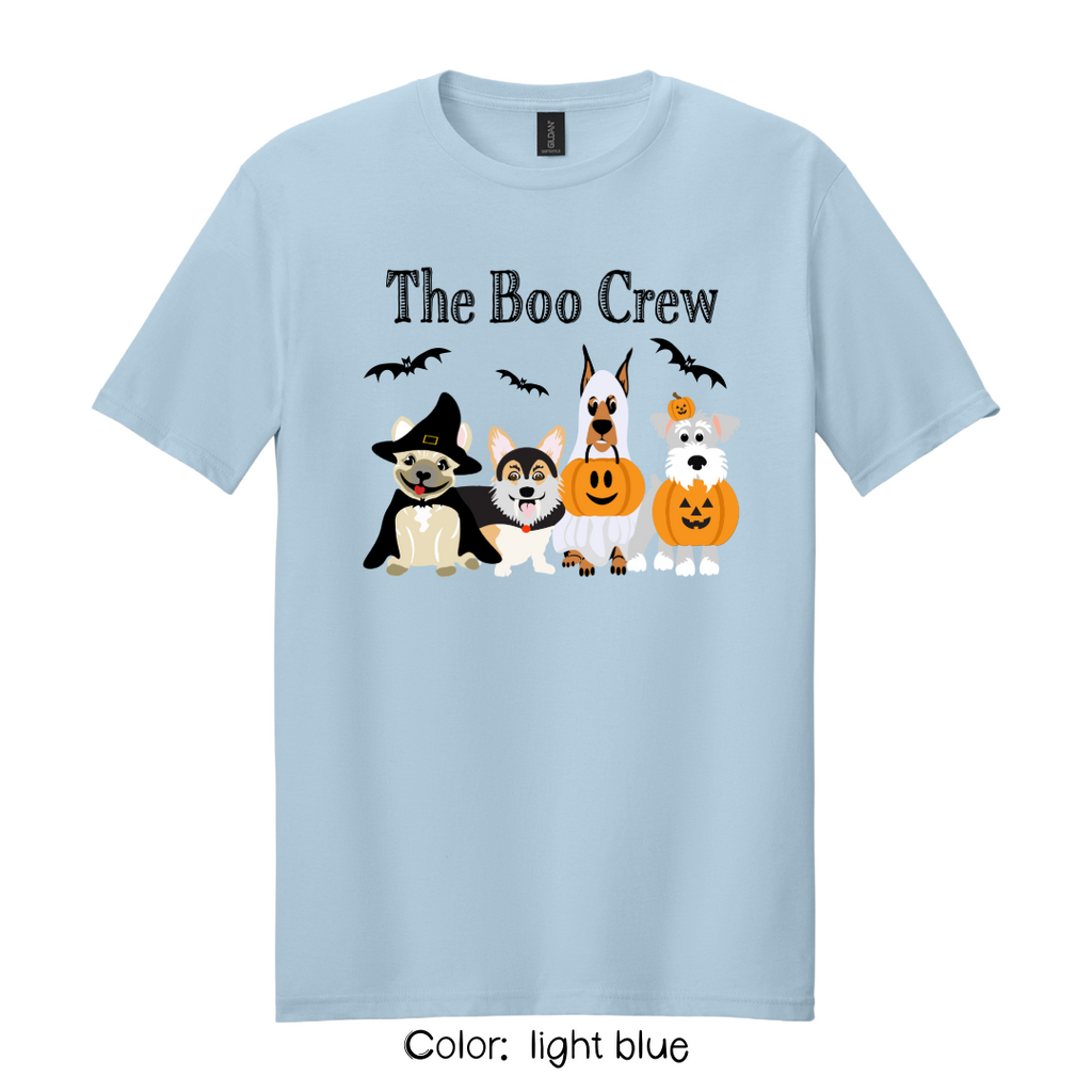 The Boo Crew Dog Halloween T-Shirt – Funny Dog Lover Tee | Unisex Costume Shirt