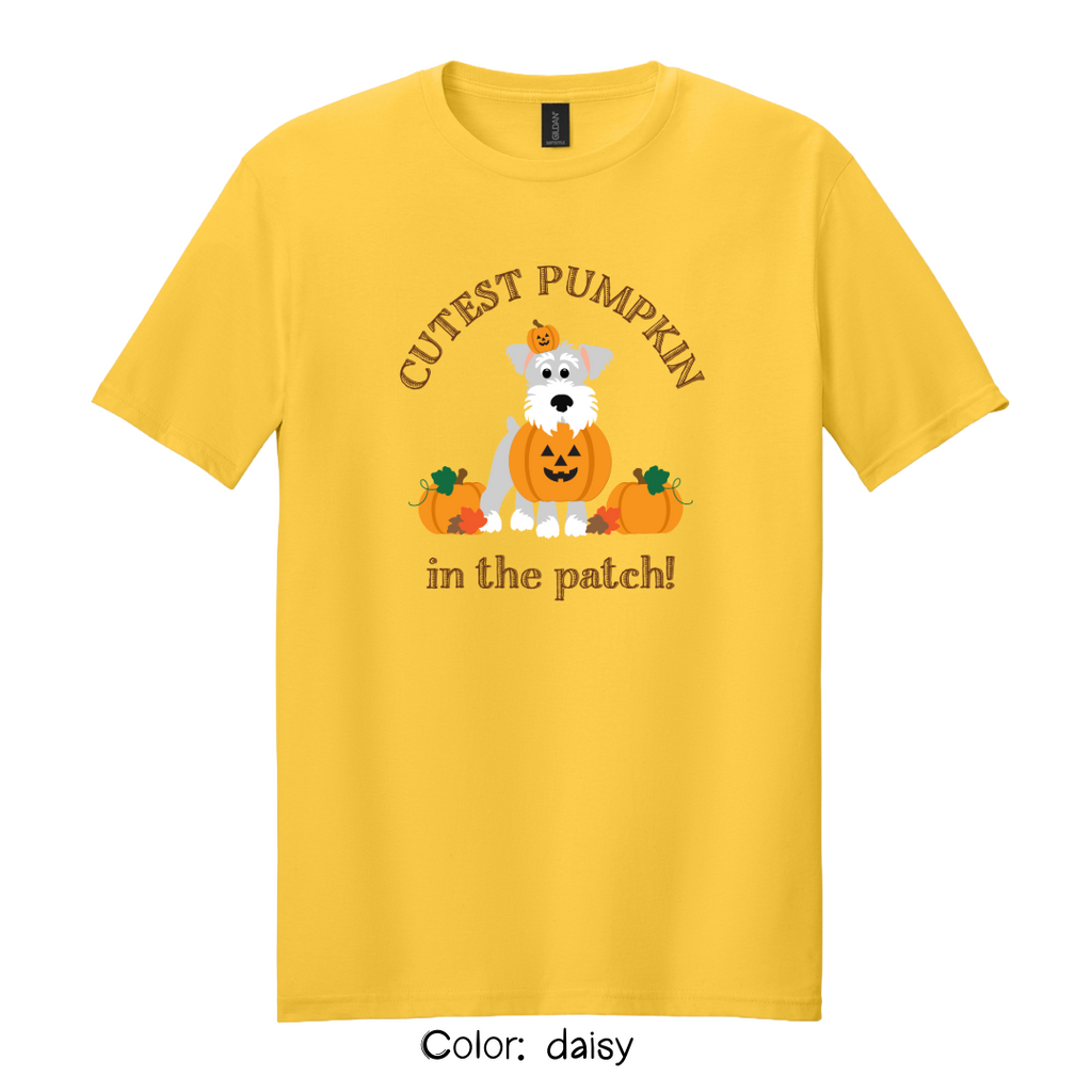 Cutest Pumpkin T-Shirt | Dog Lover Fall Graphic Tee