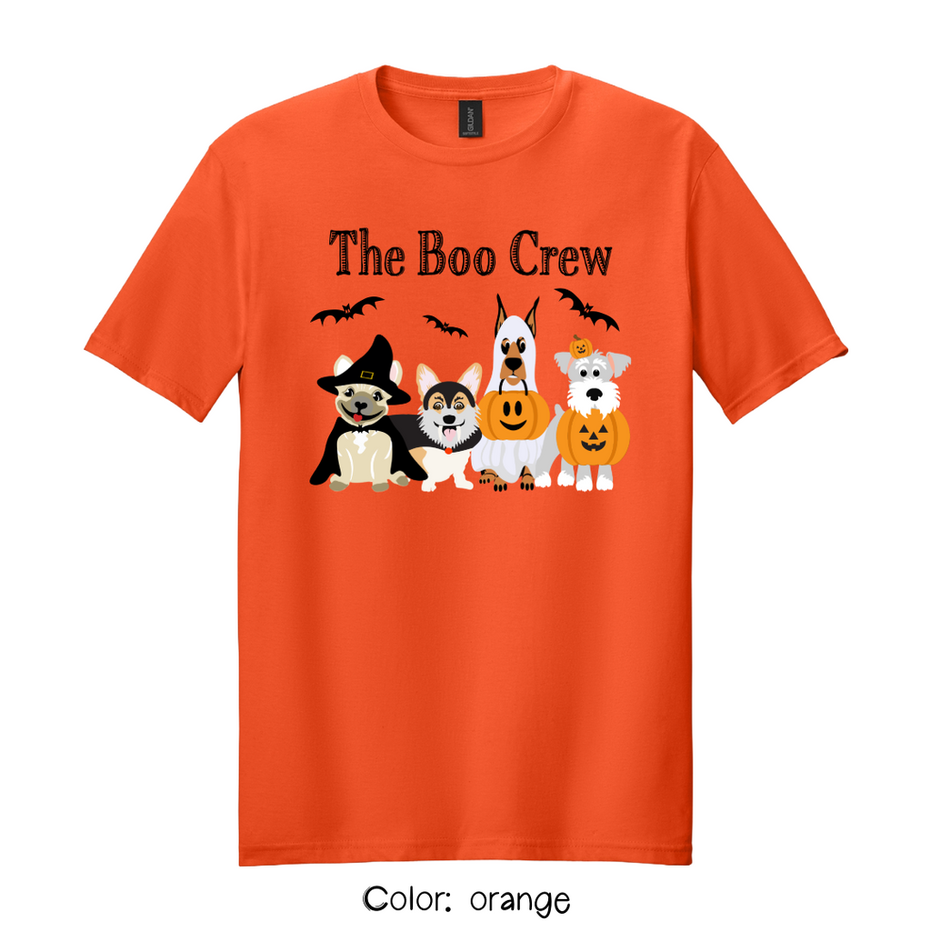The Boo Crew Dog Halloween T-Shirt – Funny Dog Lover Tee | Unisex Costume Shirt