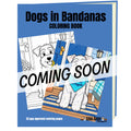 Dogs in Bandanas Coloring Book – Cute Dog Coloring Pages