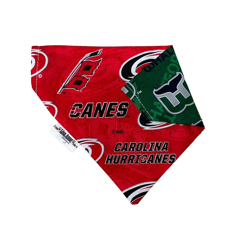 Dog Bandana, Pet Accessories, Hockey, Reversible