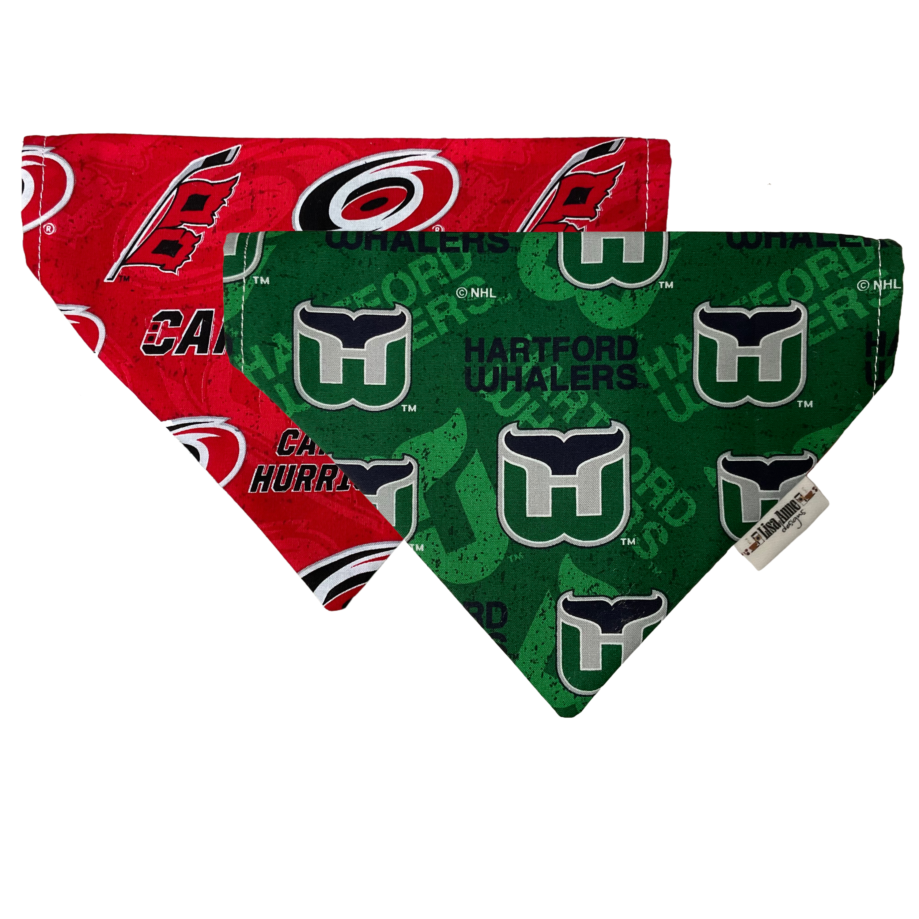 Dog Bandana, Pet Accessories, Hockey, Reversible