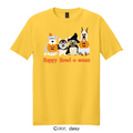Happy Howl-o-ween T-Shirt | Dog Lover Halloween Tee