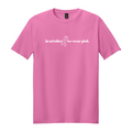 In October We Wear Pink T-Shirt | Minimalist Awareness Tee
