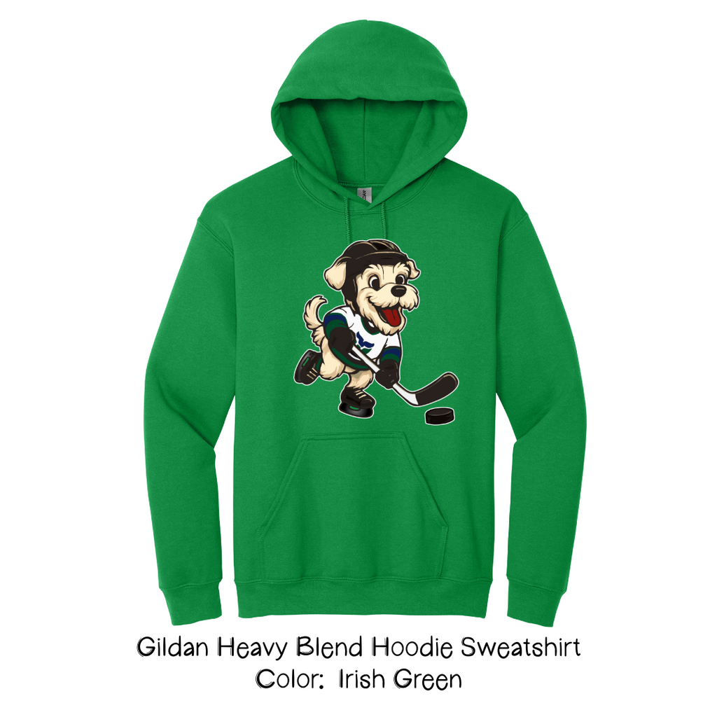 Hockey Dog Sweatshirt - Retro Team Shirt
