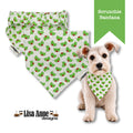 Holly Berries Scrunchie Dog Bandana