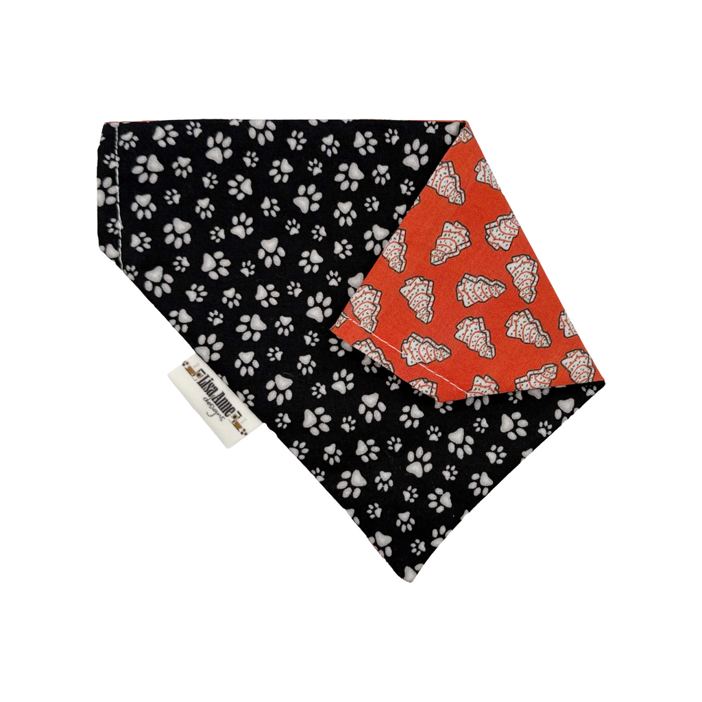Christmas Cakes / Holiday Treats (Paw Print Reverse) LIMITED EDITION — Over-the-Collar, Reversible